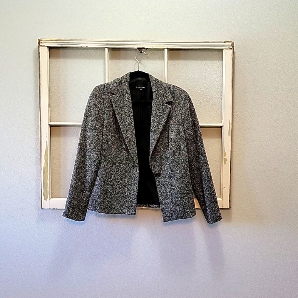 Bebe Tweed Blazer - Sz 10